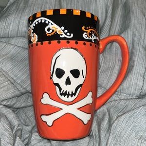 Tabletops Lifestyles Party Pirate skeleton mug